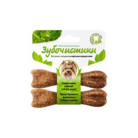 Зубочистики-Для собак мелких пород со вкусом водорослей (2х8 см), 1 шт